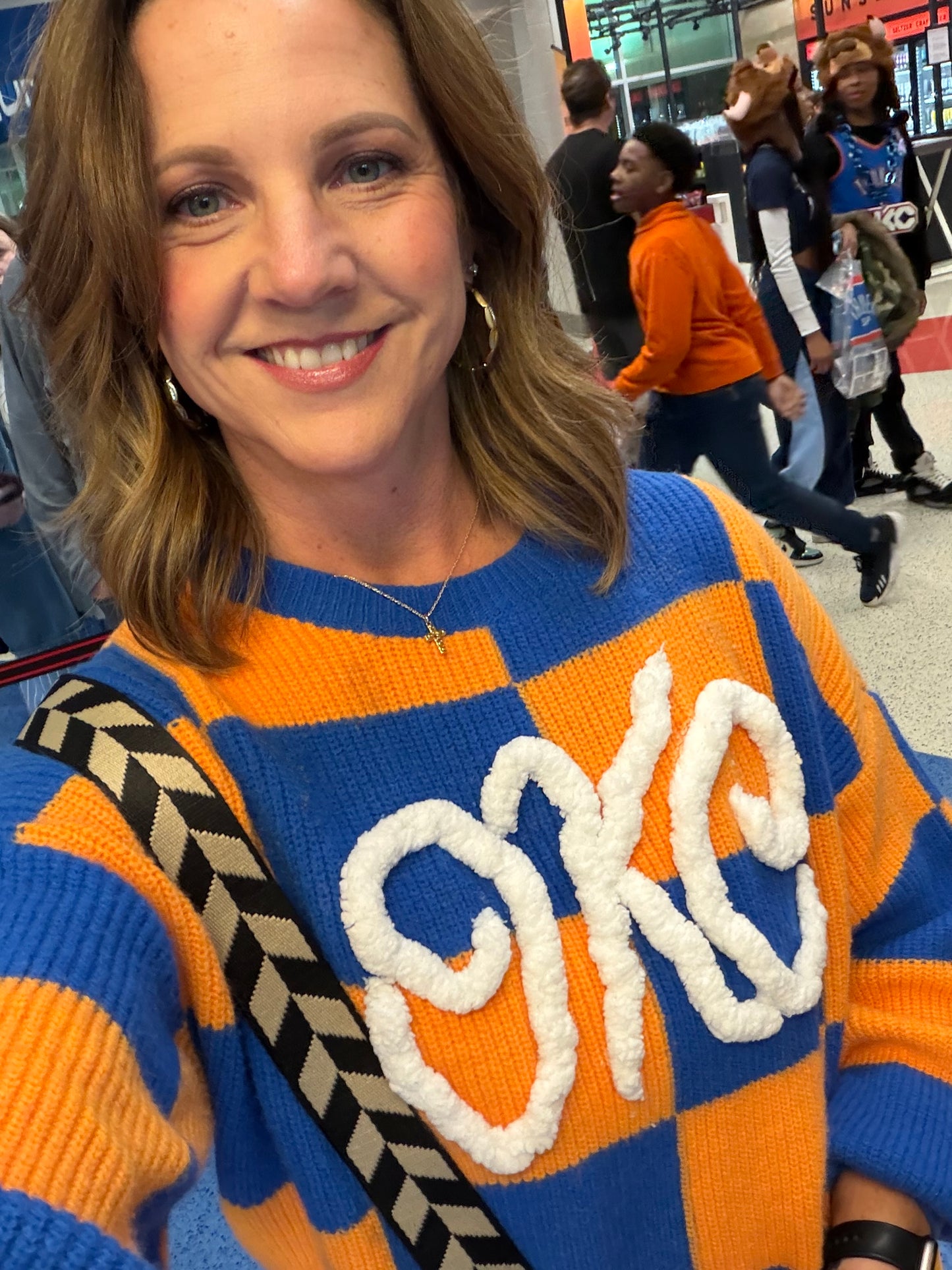 Checkered Chenille OKC