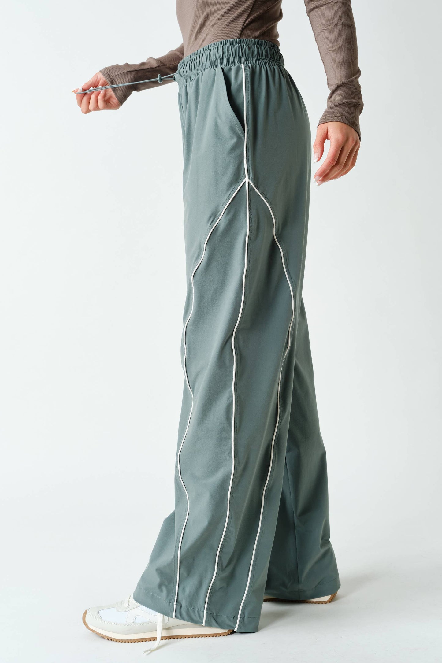 Curved Classic Track Pants