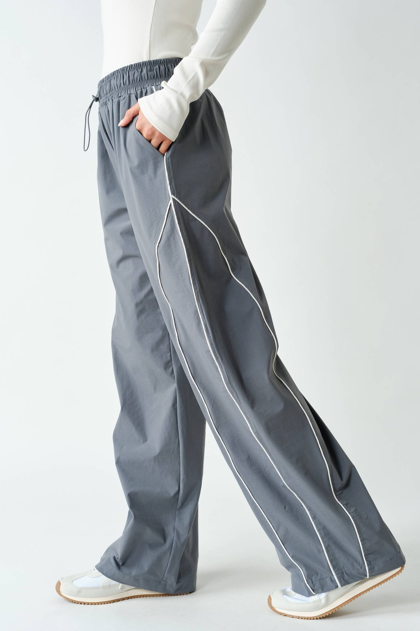 Curved Classic Track Pants