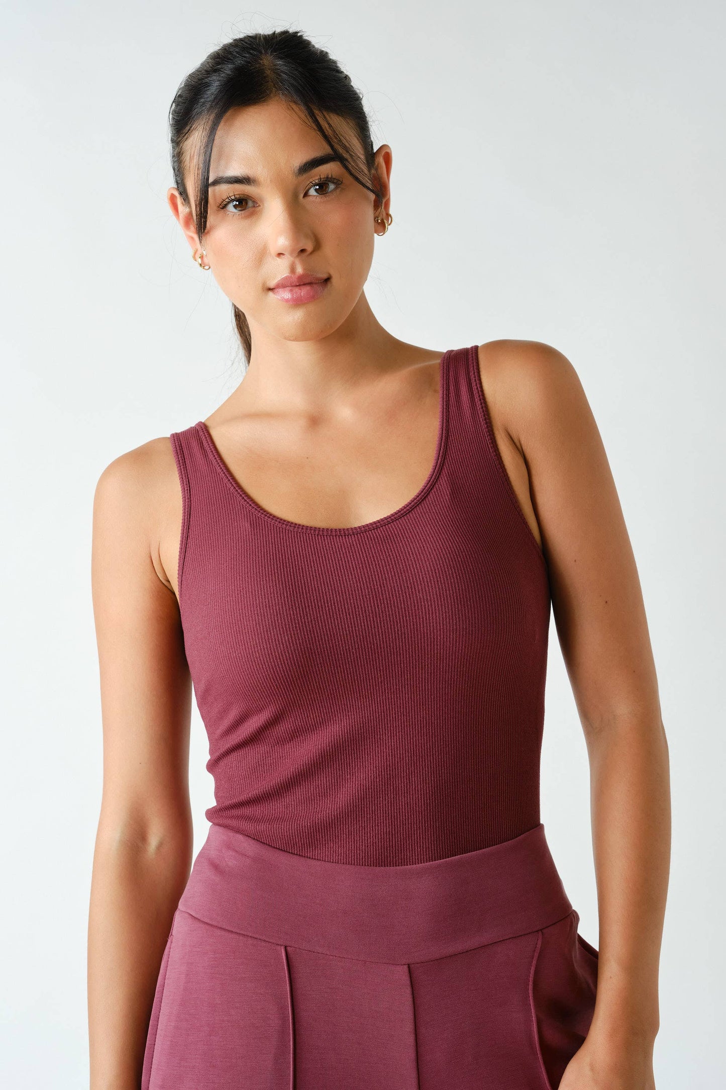 Classic Seamless Ribbed Tank Top