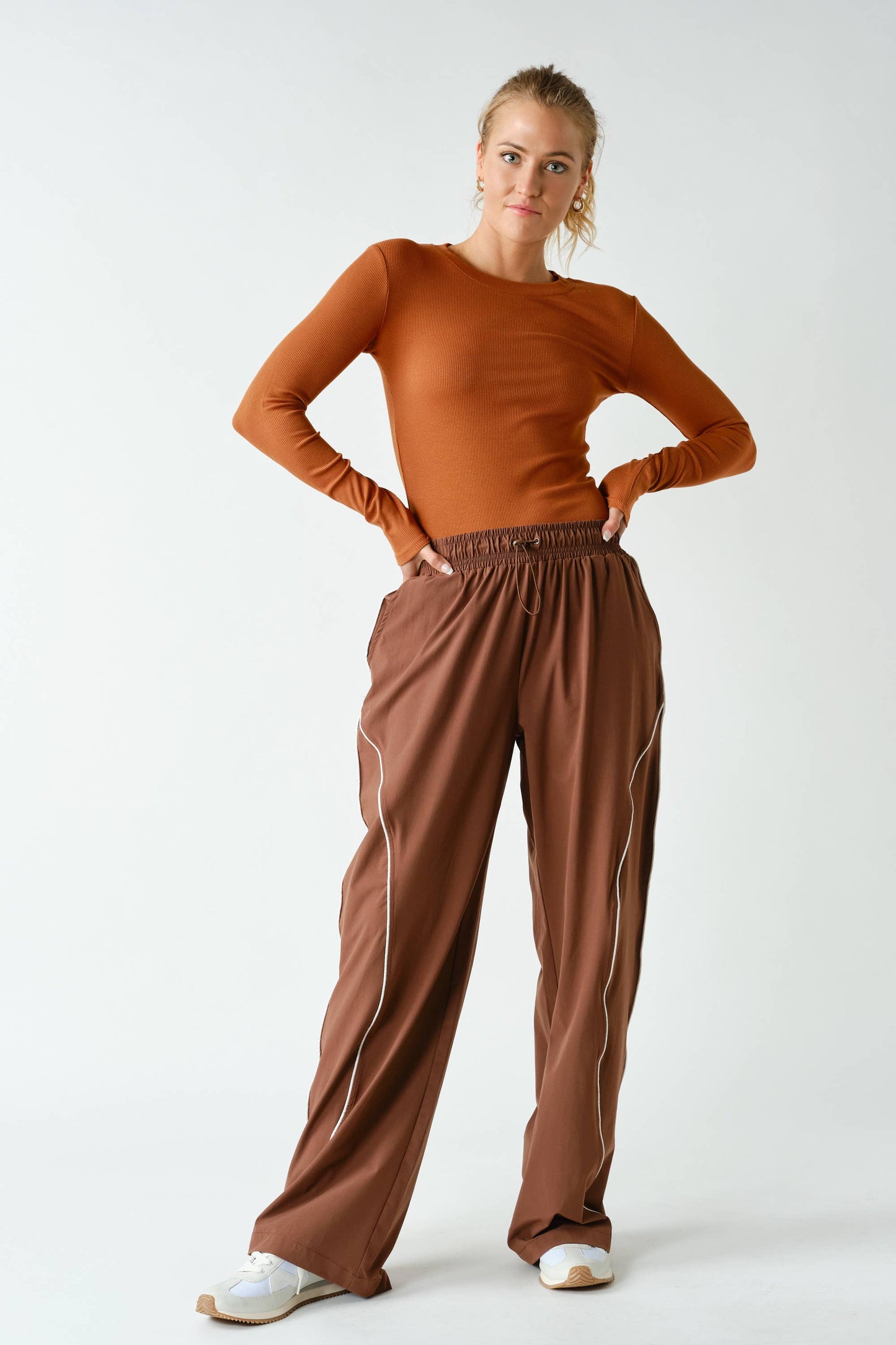 Curved Classic Track Pants