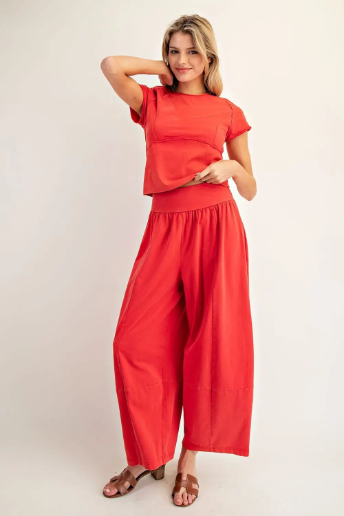 Pre-Order⭐️ Cropped Seam Top