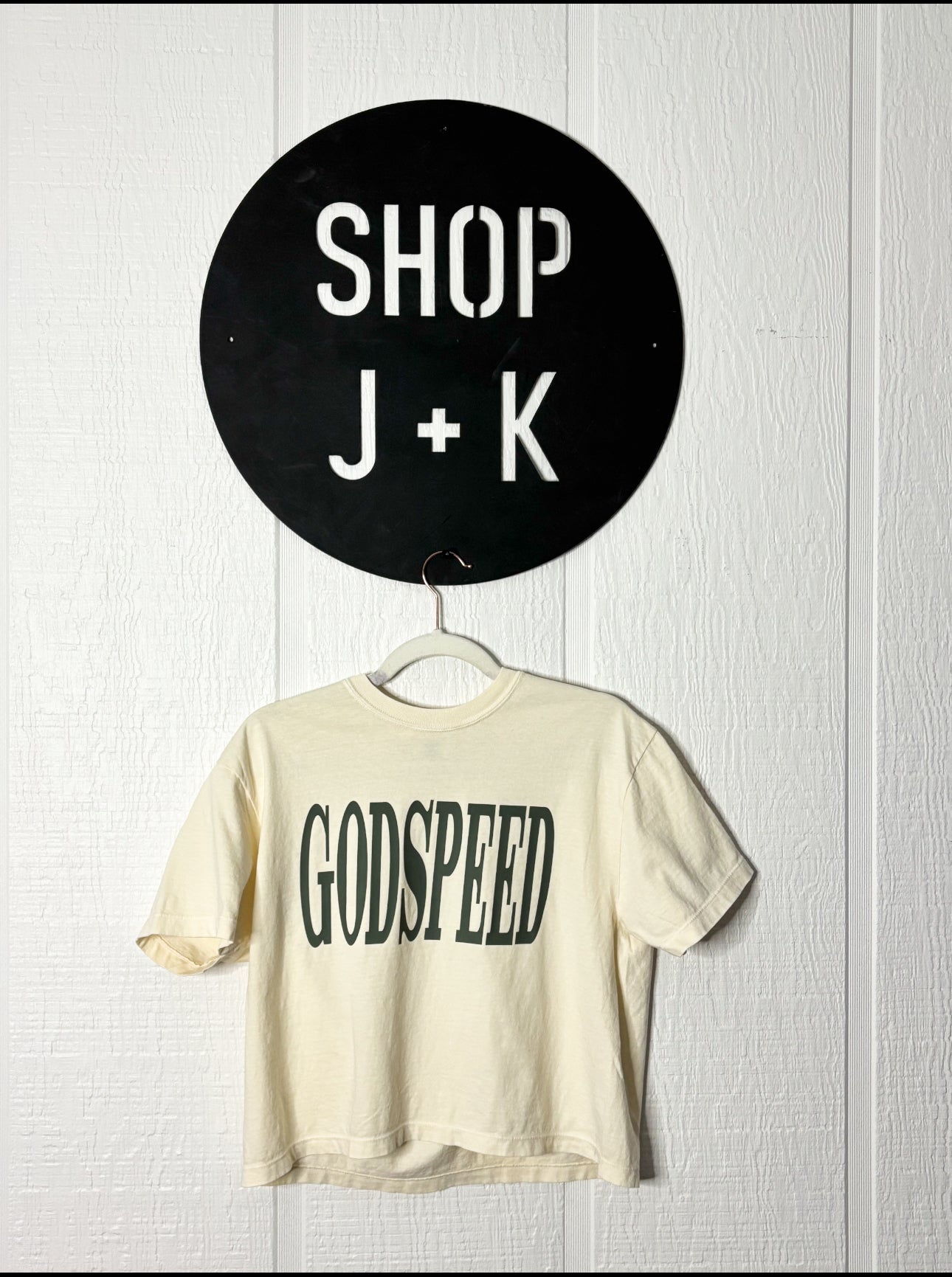 ⭐️  Pre-Order ⭐️ GODSPEED comfort colors cropped tee