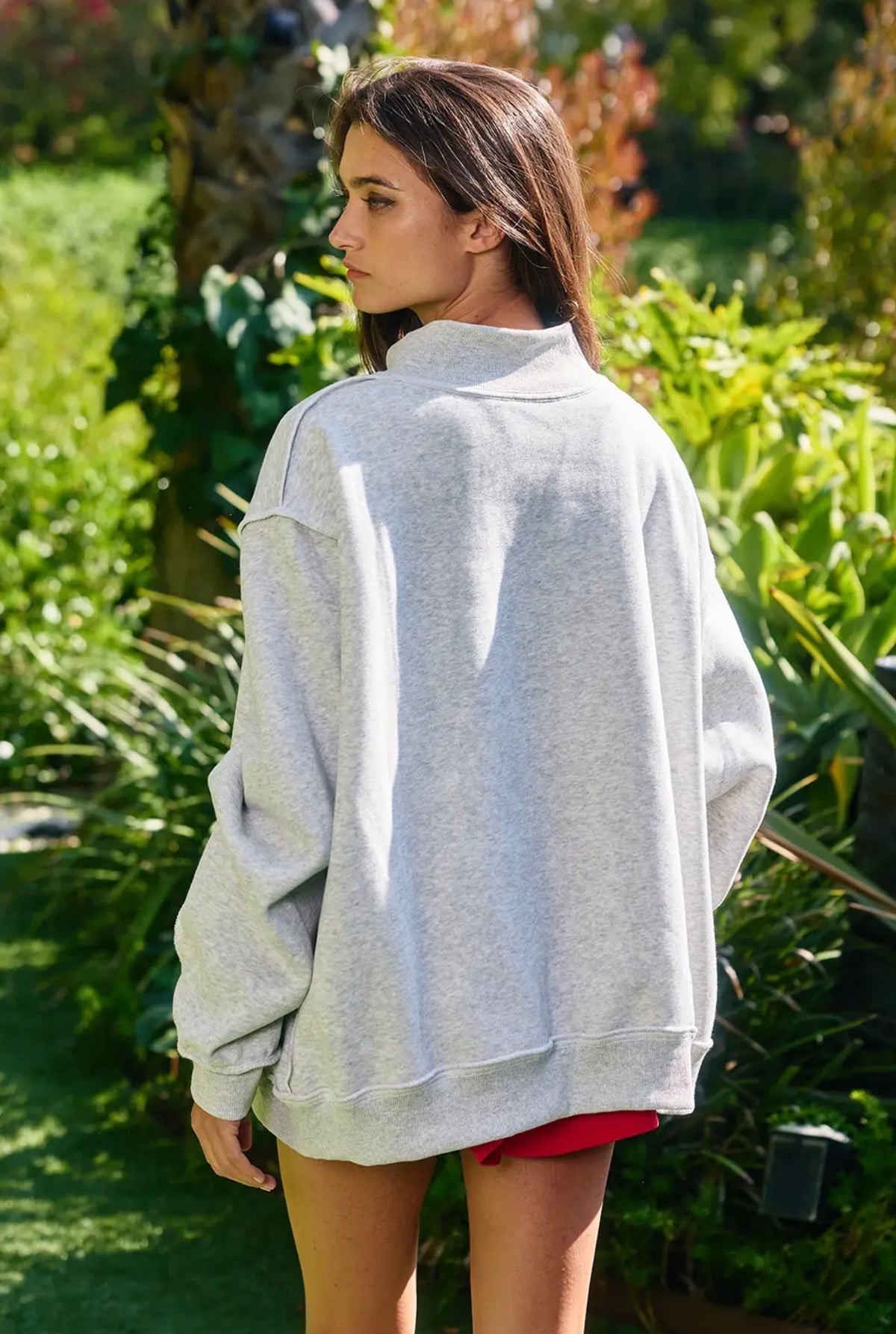 God Bless the USA Reversible Mock Neck