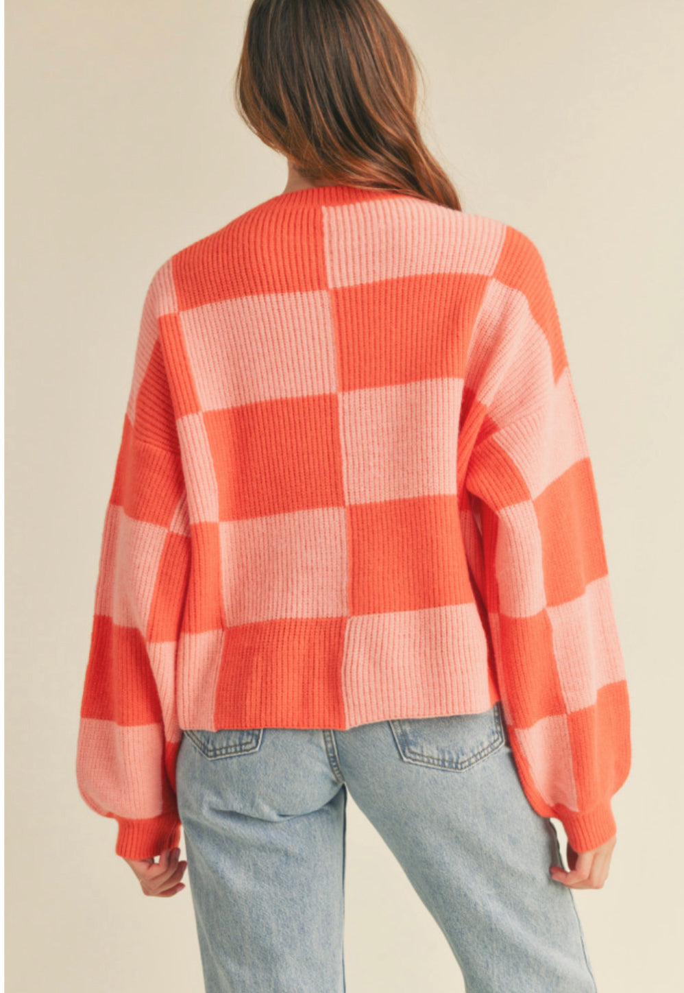 Checkerboard Sweater