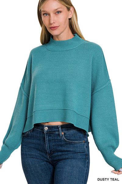 HiLo Cropped Sweater