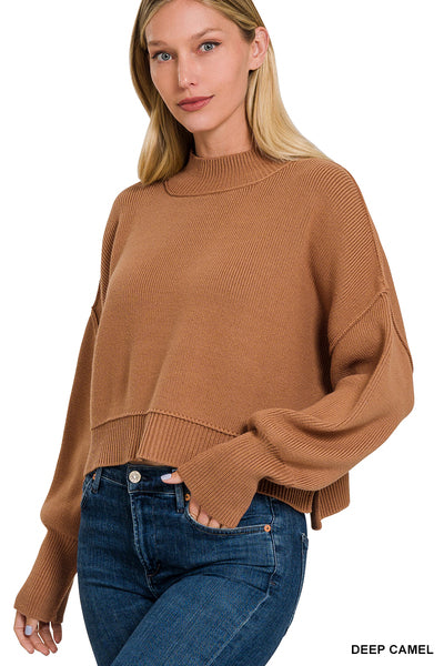 HiLo Cropped Sweater