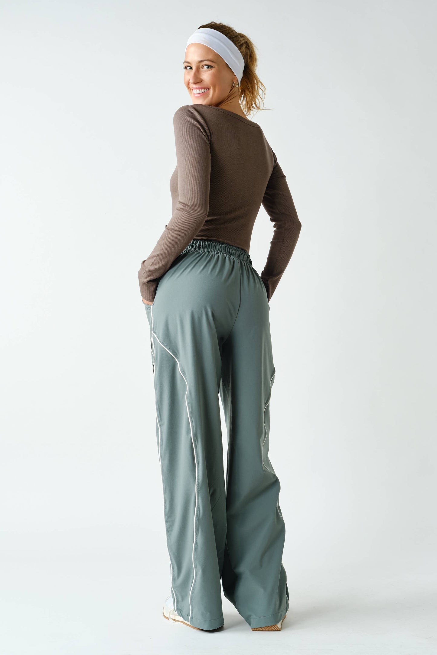 Curved Classic Track Pants