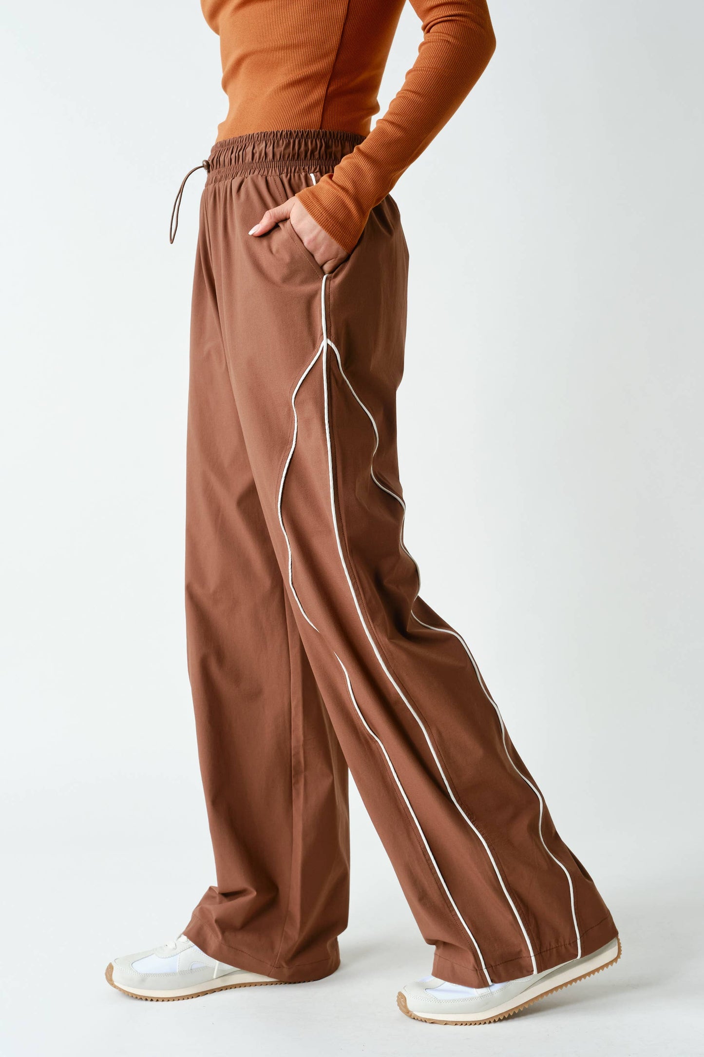 Curved Classic Track Pants
