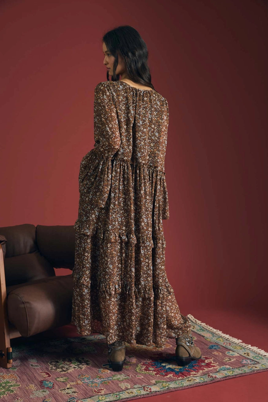 Floral Boho Maxi Dress