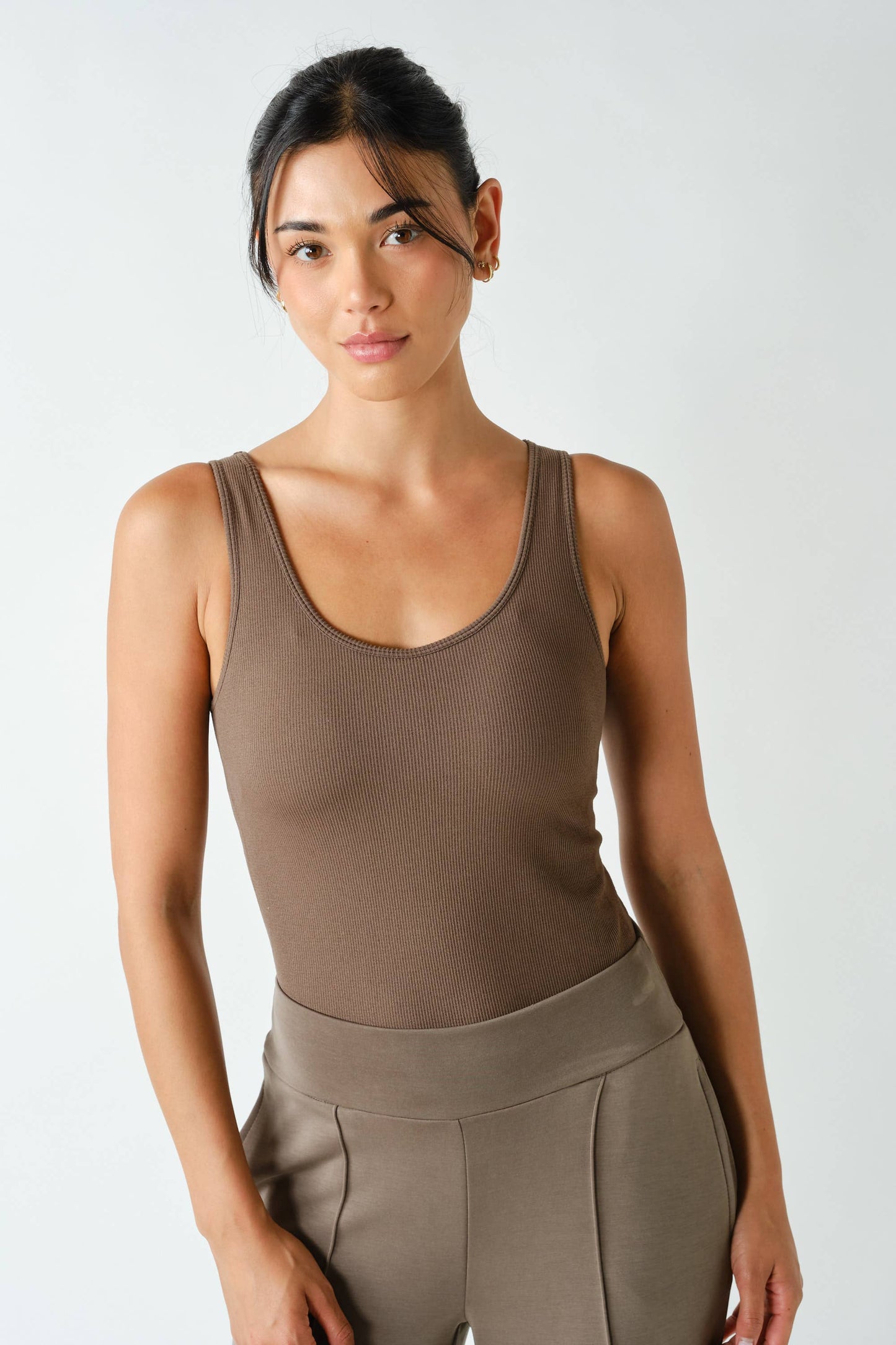 Classic Seamless Ribbed Tank Top