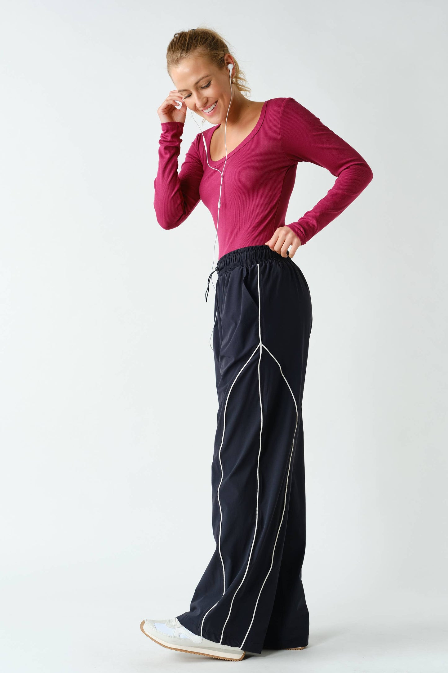 Curved Classic Track Pants