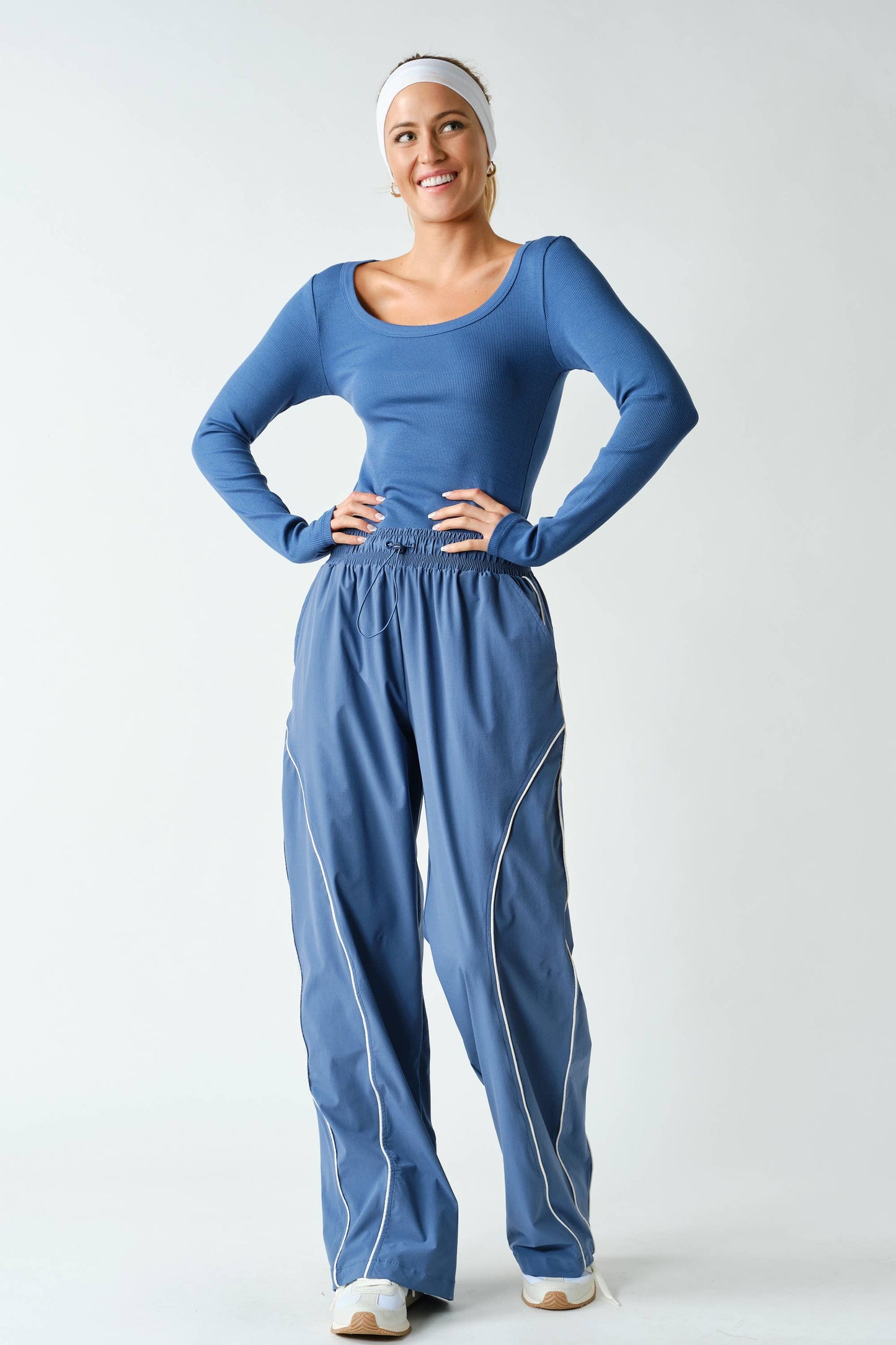Curved Classic Track Pants