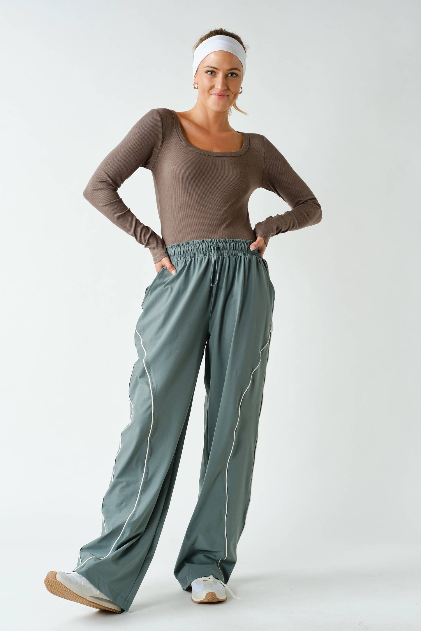 Curved Classic Track Pants