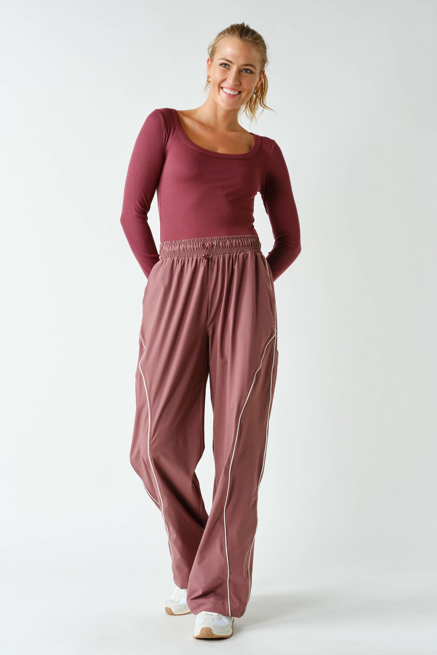 Curved Classic Track Pants