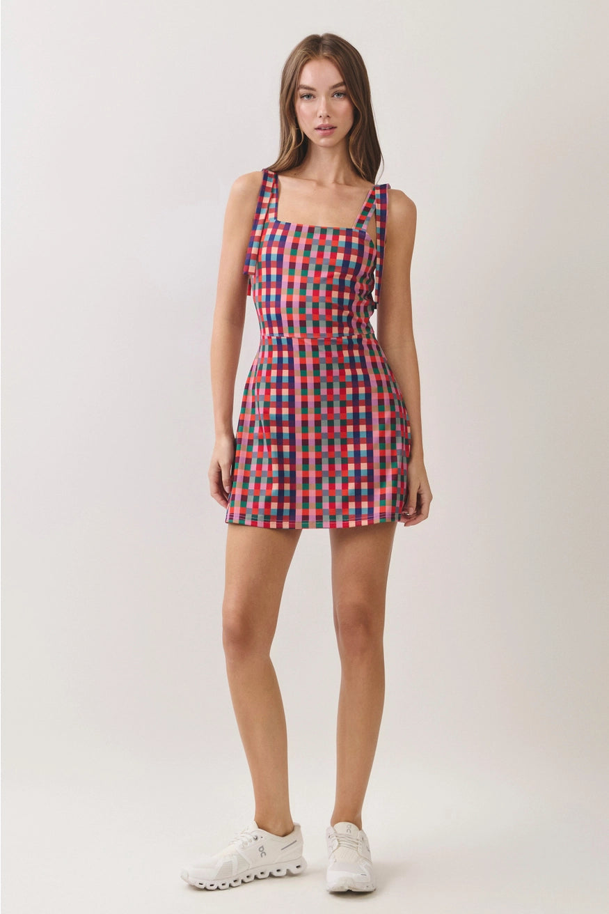 Plaid Athletic Dress