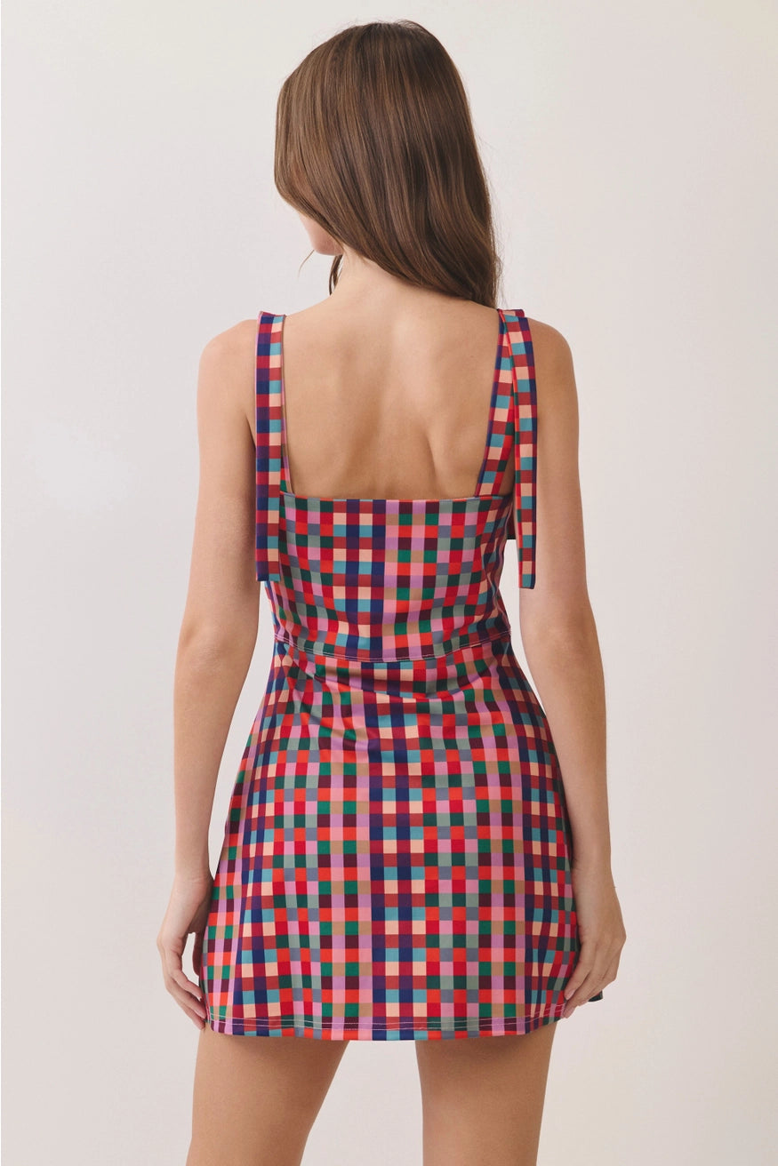 Plaid Athletic Dress